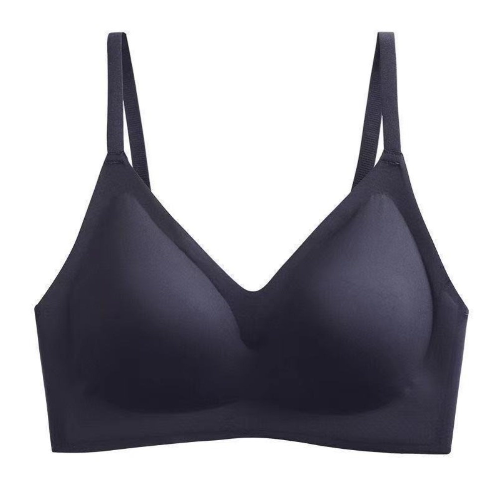 Bralette Wireless Soft - Comfortable Push Up Wireless Bra Soft