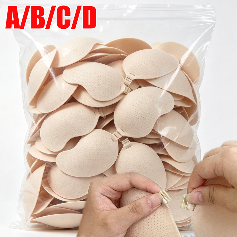 Push Up Bra Padded - Backless Invisible Push Up Bra for