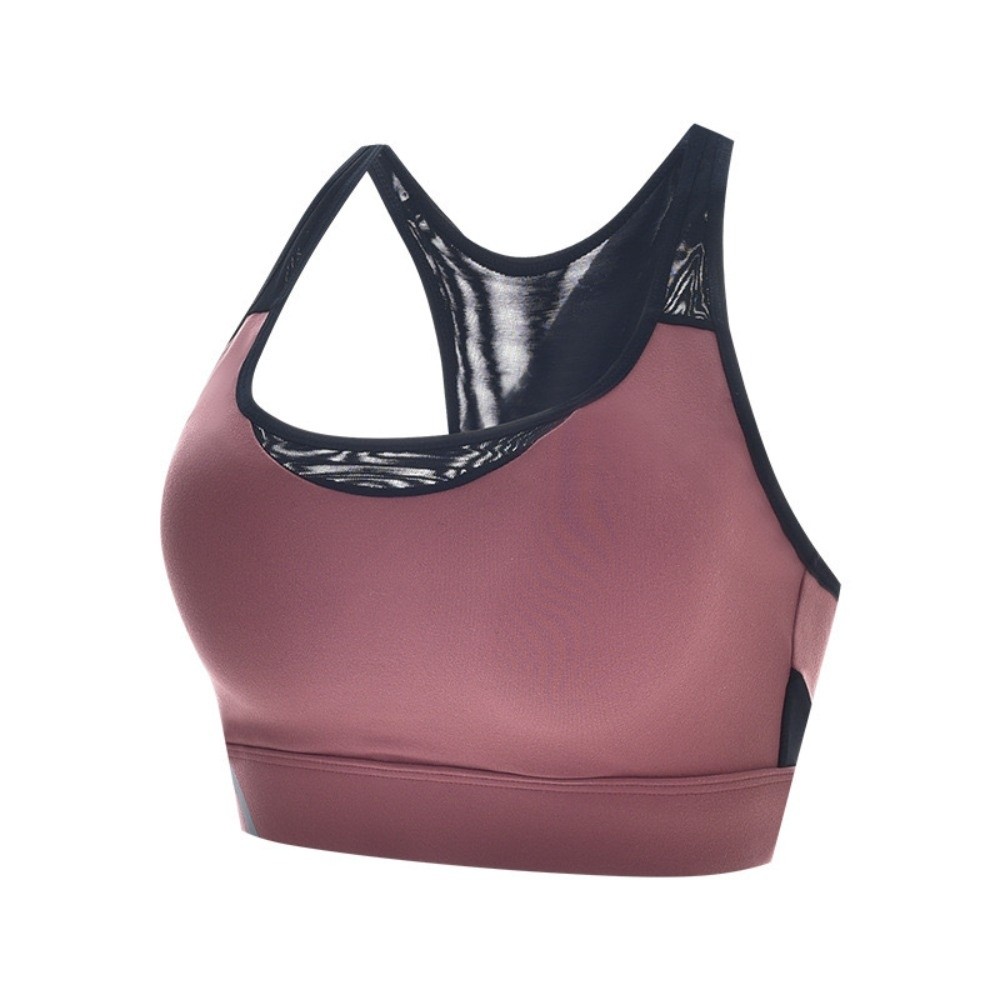 Sports Bra High Impact - Simple Shockproof Women Sports Bra Vest