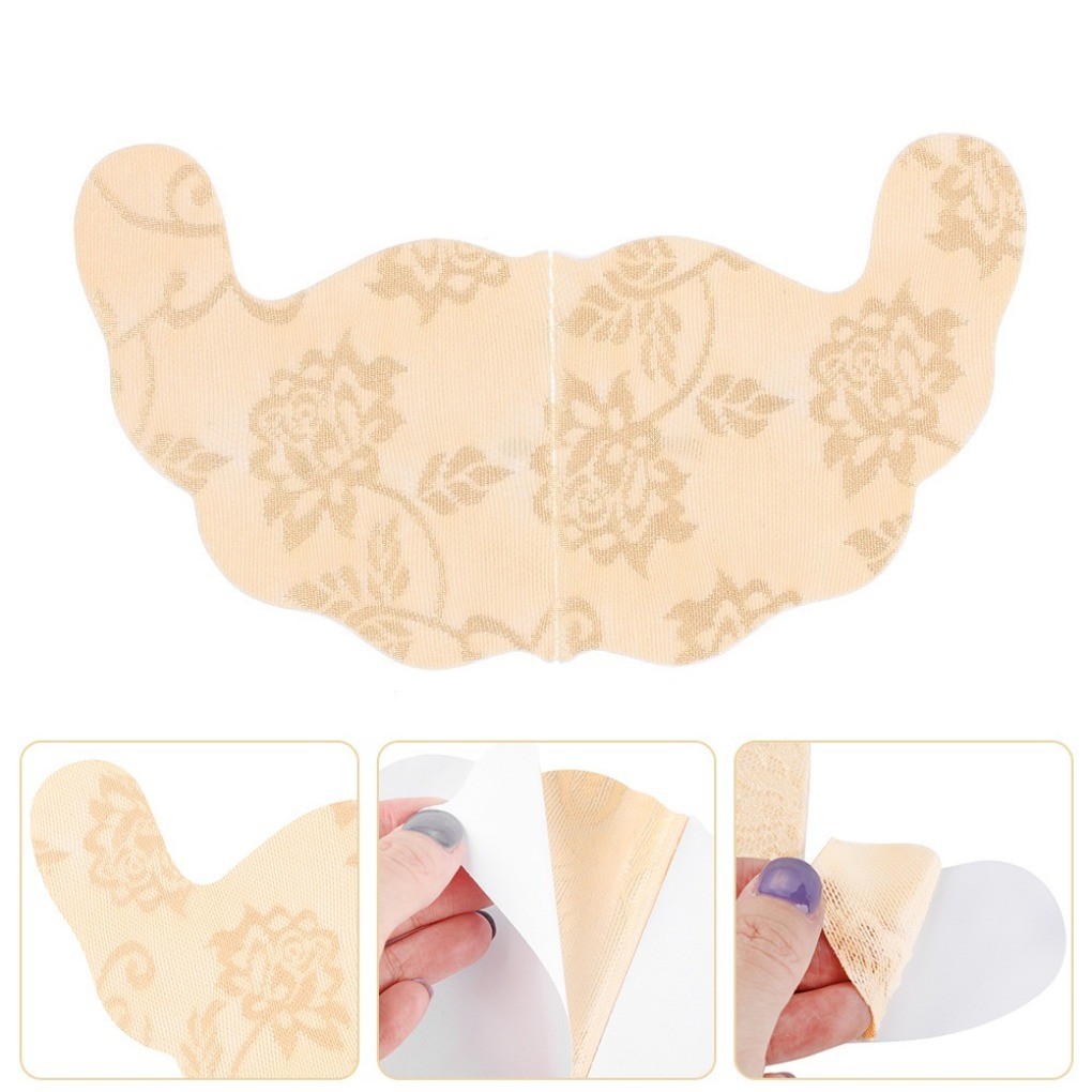 5 Pair Lace Nipple Cover Adhes - Silicone Bra Adhesive recension och pris
