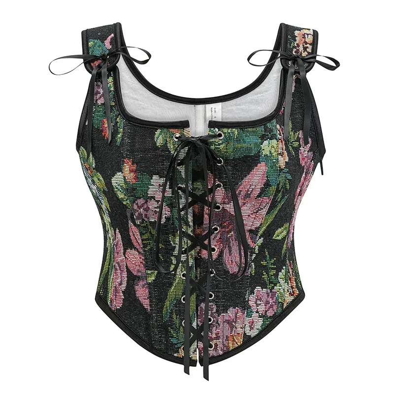 Vintage Gothic Women Corsets L - Corset Waist Cinch recension och pris