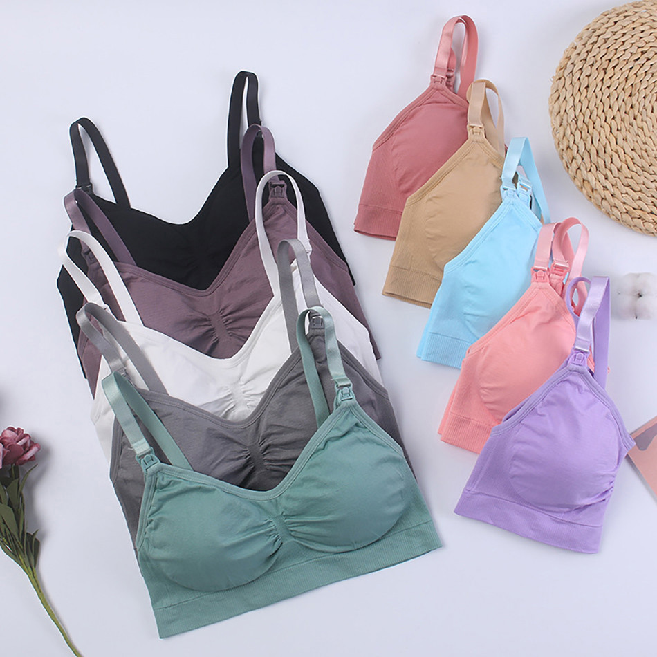 Breathable Maternity Pregnant  - Nursing Bra Sleep recension och pris