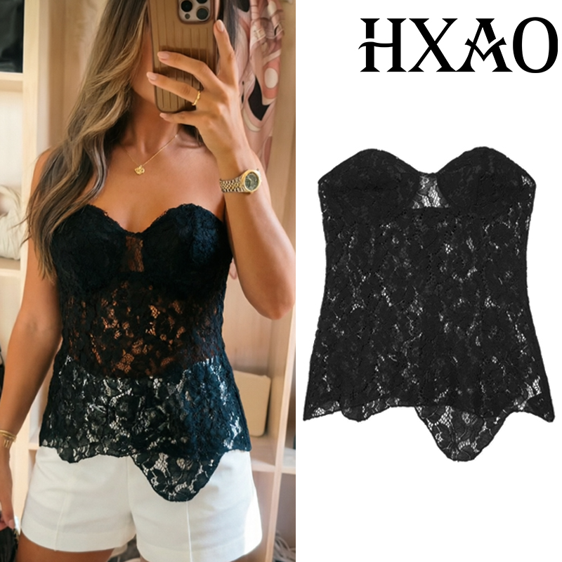 HXAO Corset Tube Top Women Str - Strapless Bra Backless recension och pris