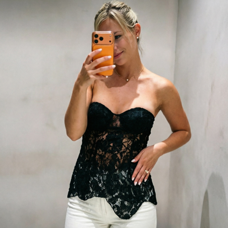 HXAO Corset Tube Top Women Str - Strapless Bra Backless recension och pris