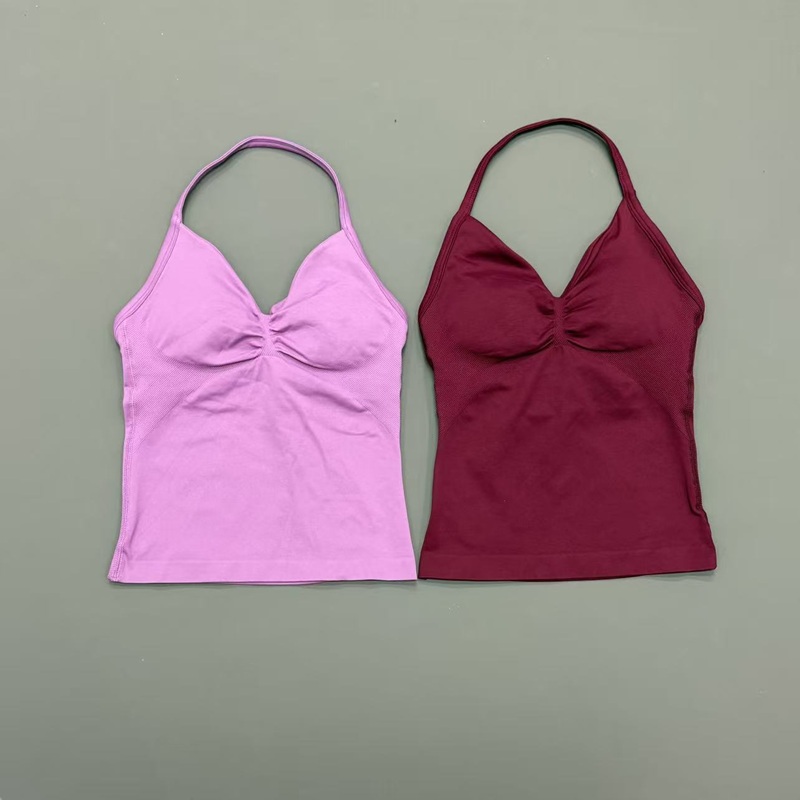 Gym Women Sports Tank Top Seam - Sports Bra High Impact recension och pris