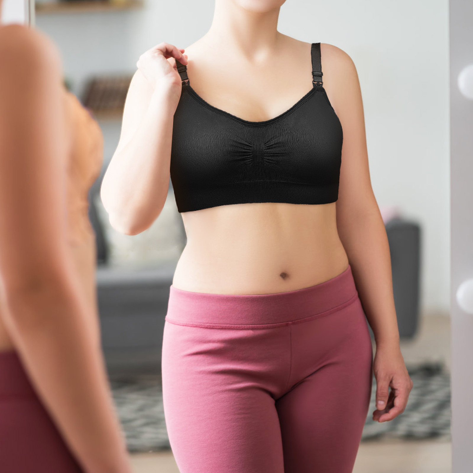 3 Pcs Breastfeeding Bras for W - Nursing Bra Sleep recension och pris