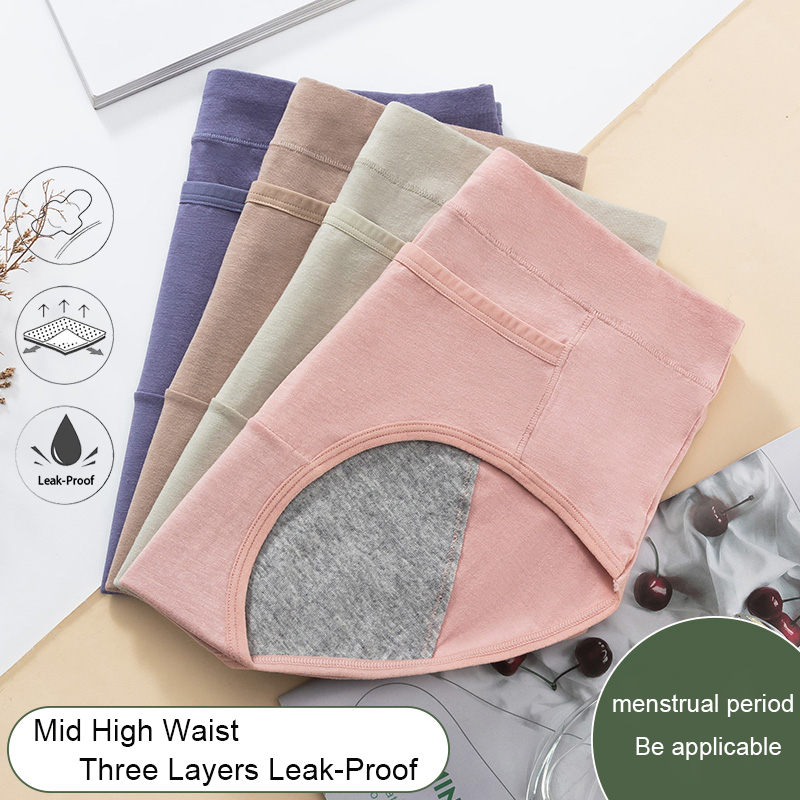 Cotton Menstrual Panties Leak  - Seamless Underwear Women recension och pris