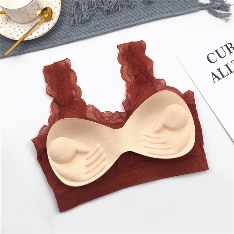 3D Sexy lace Lingerie Seamless - Strapless Bra Backless recension och pris