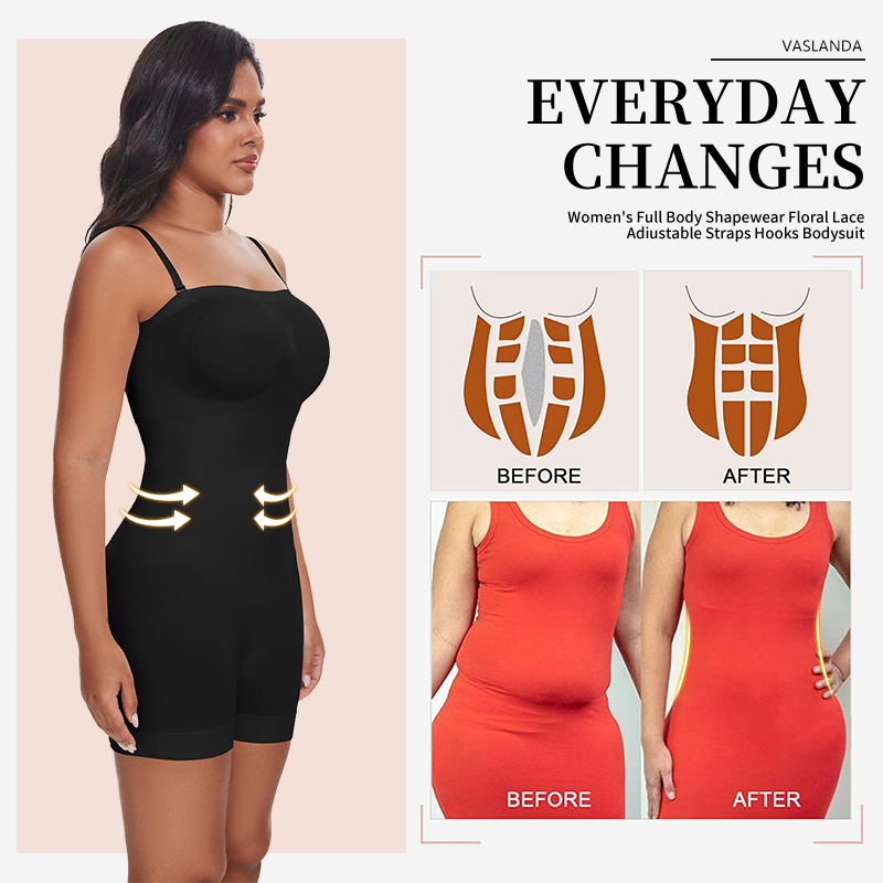 Strapless Shapewear Bodysuit B - Shapewear Bodysuit Firm recension och pris