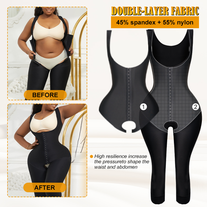 Women's Full Body Shaper Compr - Shapewear Bodysuit Firm recension och pris