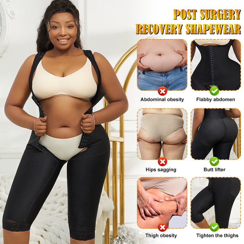 Women's Full Body Shaper Compr - Shapewear Bodysuit Firm recension och pris