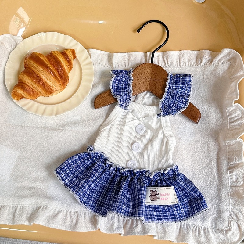 Pet Dress Summer Vest Checkere - Lace Teddy Lingerie recension och pris