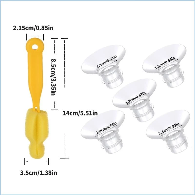 13-piece flange breast pump se - Nipple Cover Pasties recension och pris