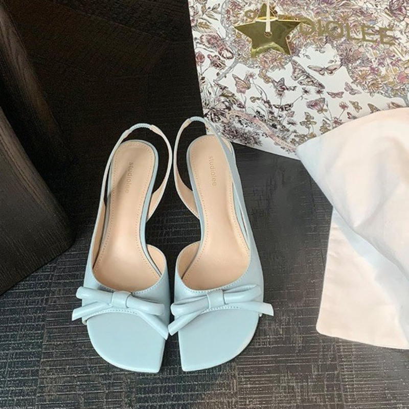 Elegant bow satin low heels sa - Slip Dress Satin recension och pris