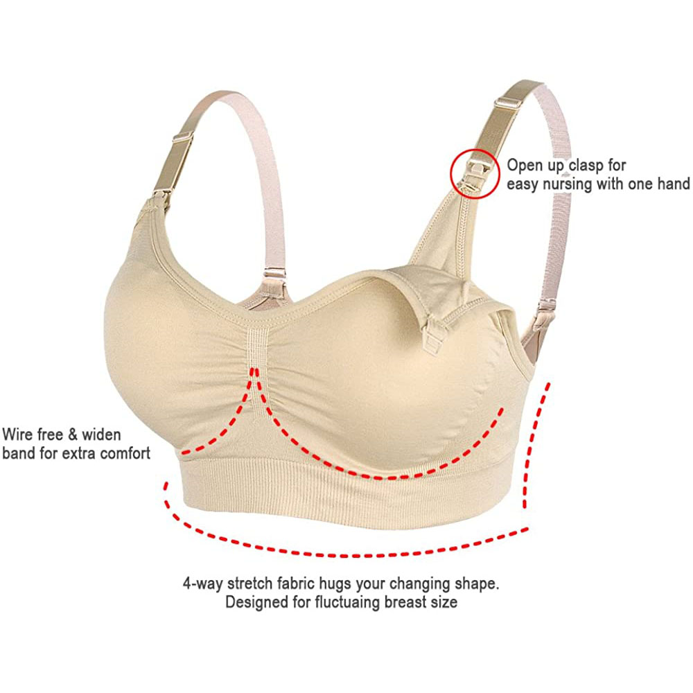 Womens Maternity  Nursing Bra  - Nursing Bra Sleep recension och pris