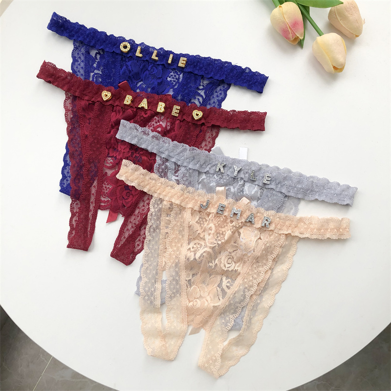 Customized G-String Panties Cr - Thong Bikini Women recension och pris