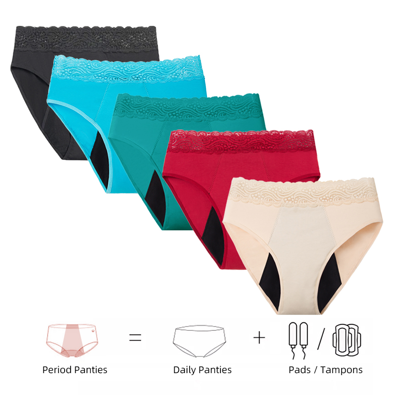 Cotton comfortable eco-friendl - Period Panty Absorbent recension och pris