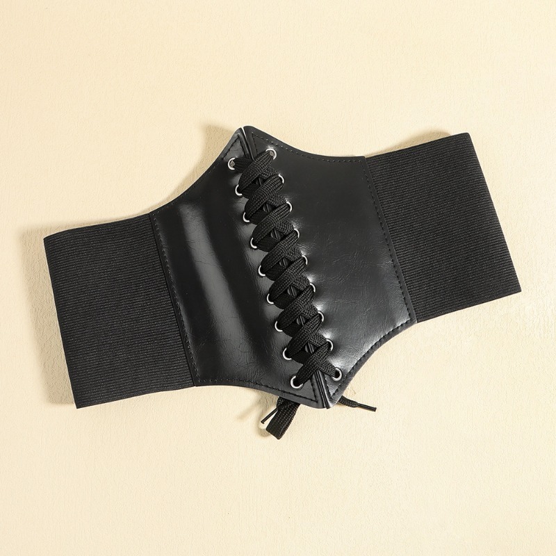 Fashion Corset Wide Belts Faux - Corset Waist Cinch recension och pris