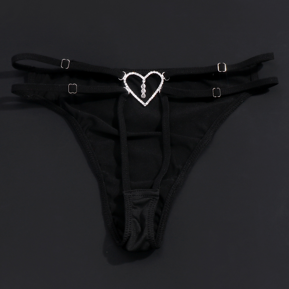 Heart Thong Swimsuit Panty Wom - Thong Bikini Women recension och pris