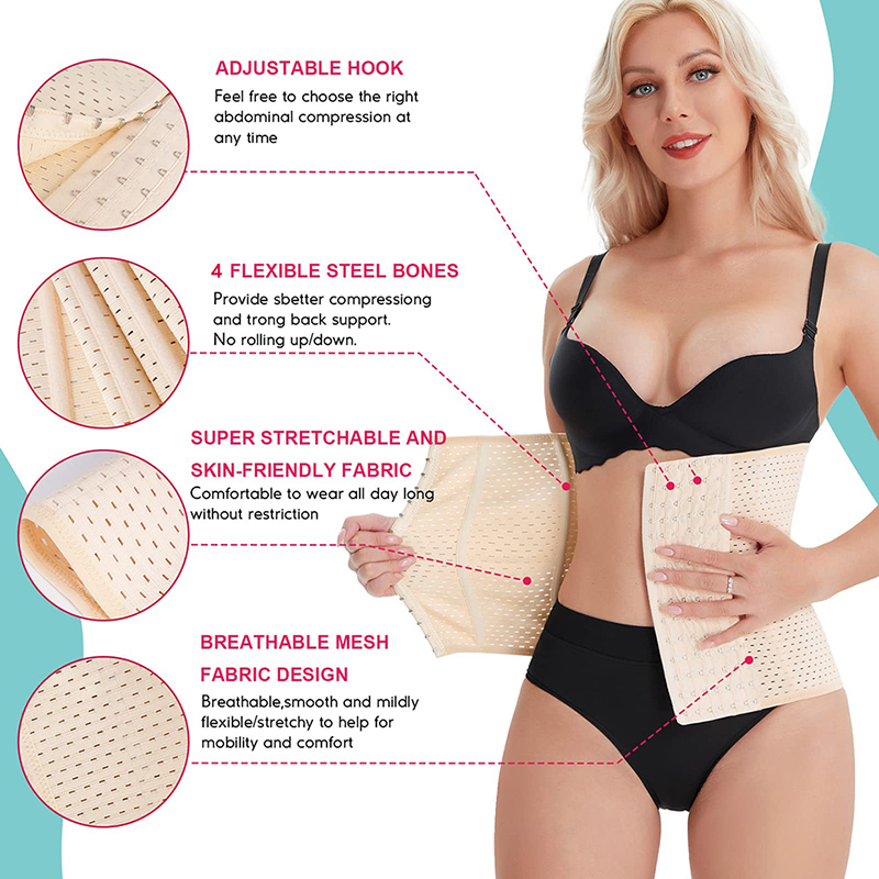 Upgraded Classic Waist Trainer - Shapewear Bodysuit Firm recension och pris