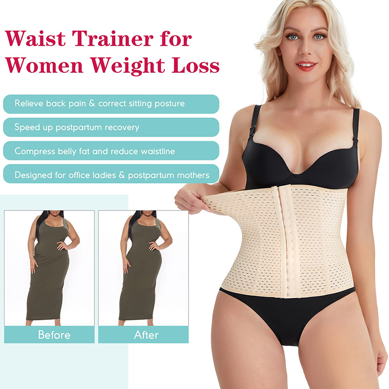 Upgraded Classic Waist Trainer - Shapewear Bodysuit Firm recension och pris
