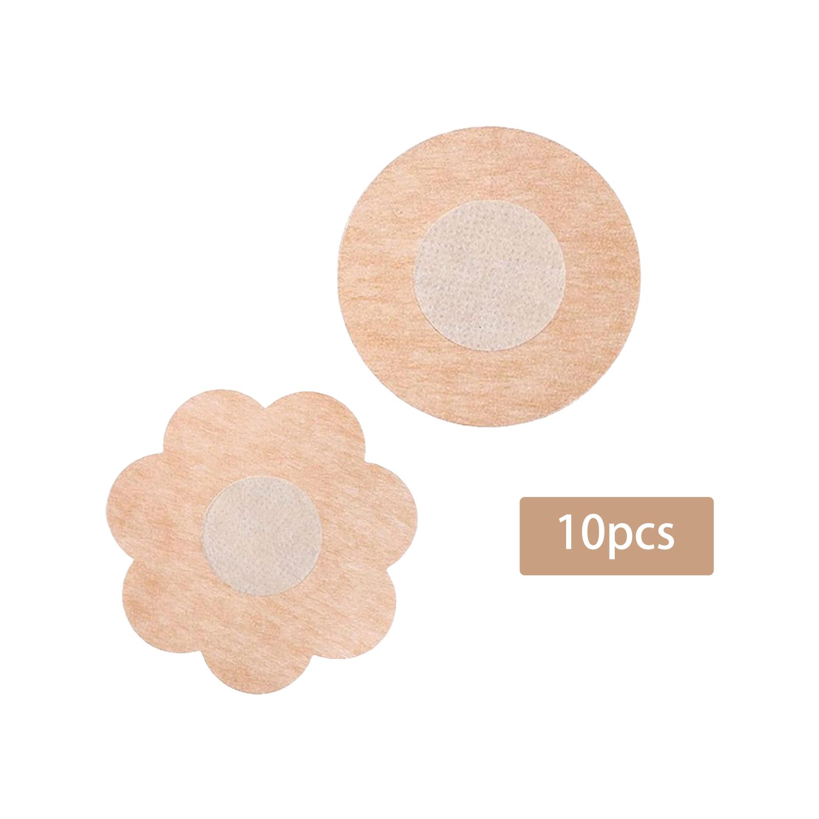 10 Pieces Chest Pasties Flower - Nipple Cover Pasties recension och pris