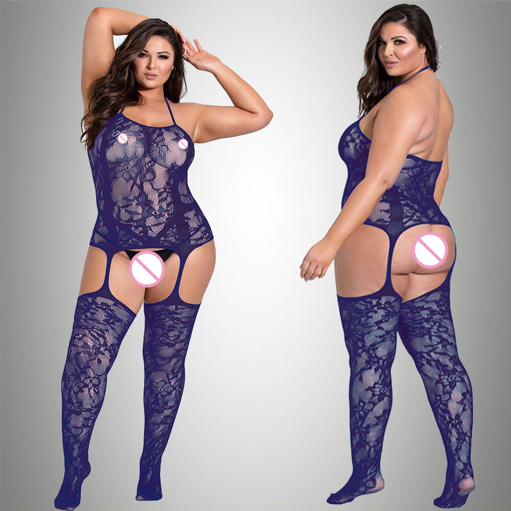 New Plus Size Bodystocking Bod - Bodystocking Fishnet recension och pris