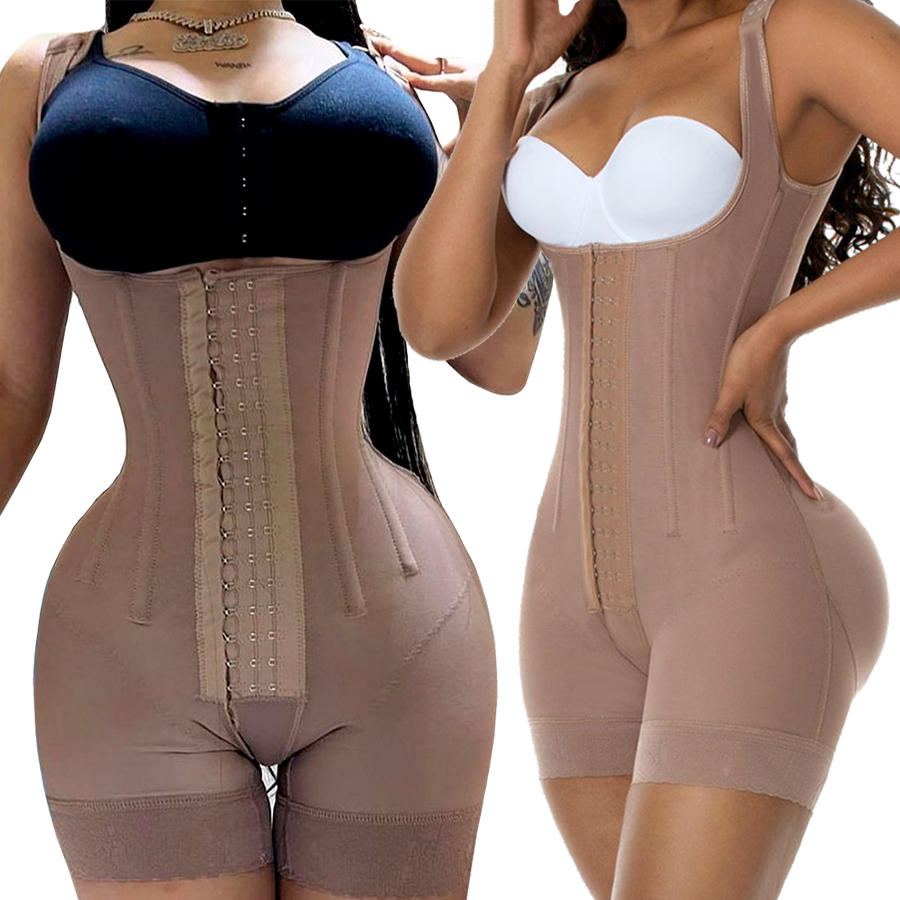 Fajas Colombian Girdles Post L - Shapewear Bodysuit Firm recension och pris