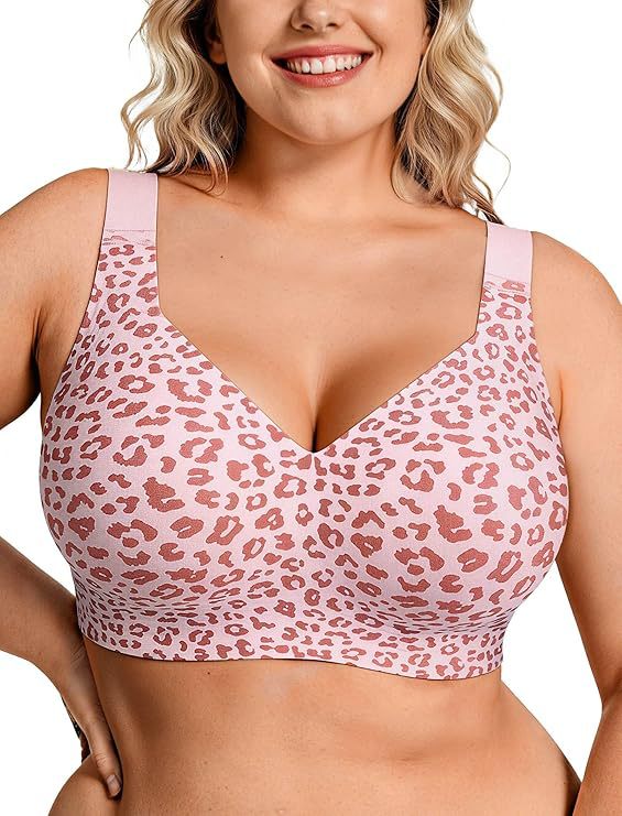 Plus Size Wireless Jelly Bra W - Push Up Bra Padded recension och pris