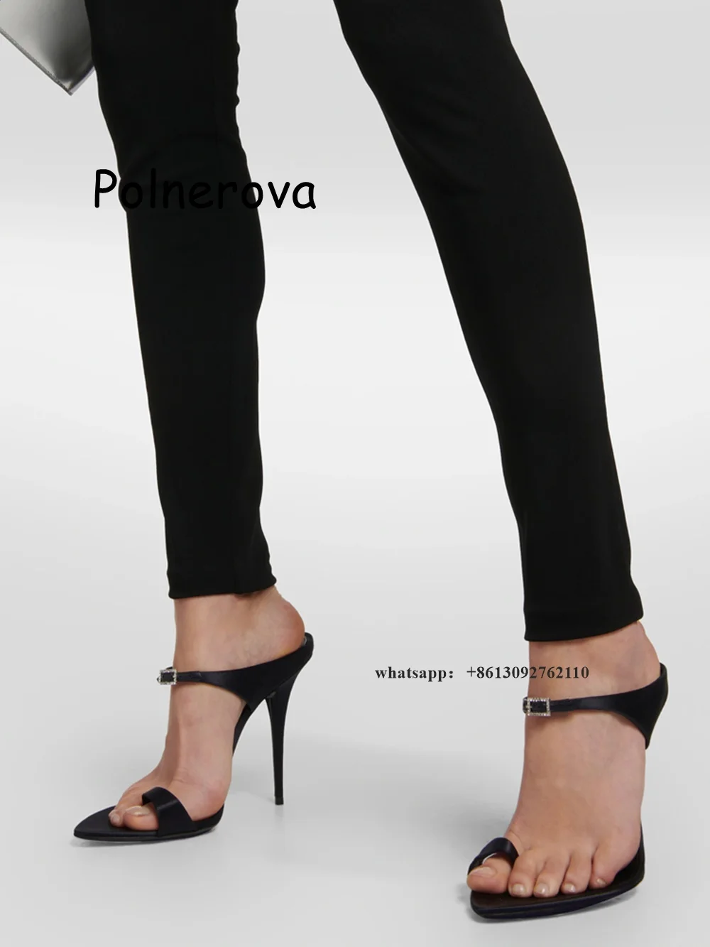 Open Toe Sandals Flip Flop Thi - Slip Dress Satin recension och pris