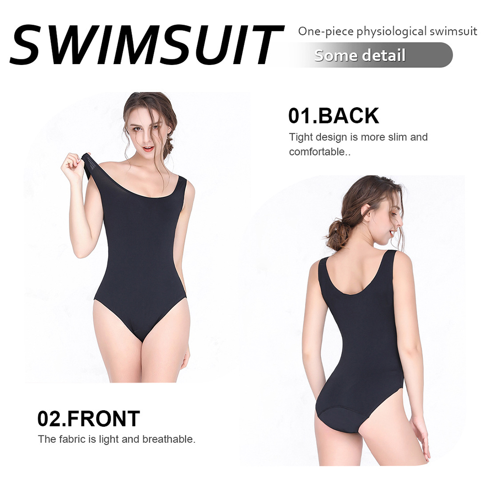 Menstrual Swimsuit Women 4 Lay - Period Panty Absorbent recension och pris