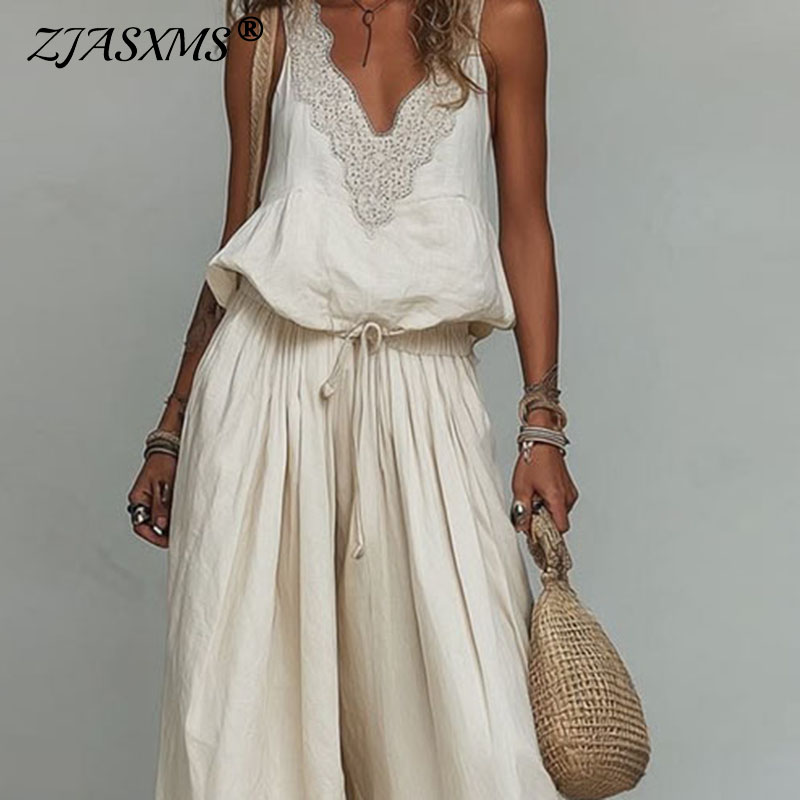 Women Sleeveless Lace V Neck S - Cami Top Lace recension och pris
