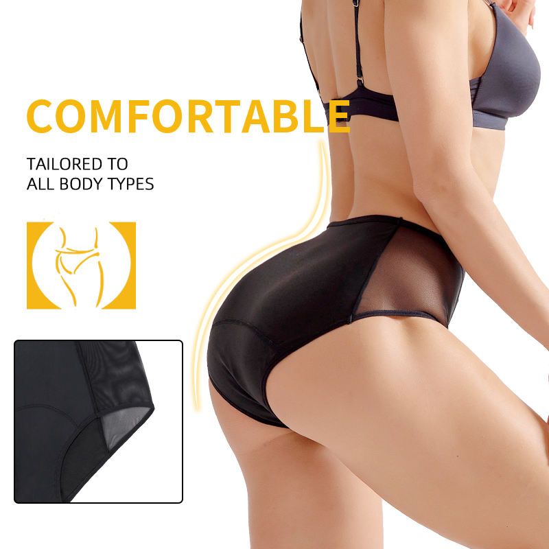 Drop shipping Women's High-wai - Period Panty Absorbent recension och pris