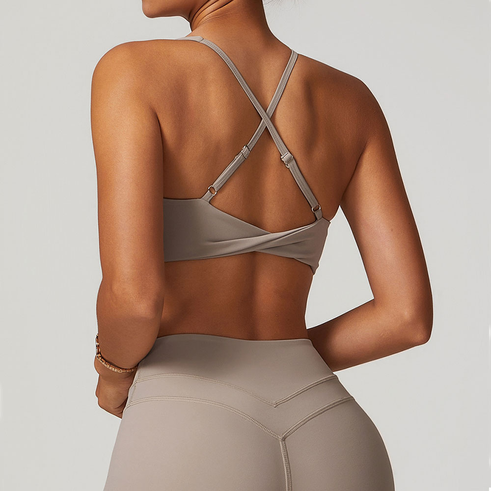 JUREN Sports Bra Women Fitness - Push Up Bra Padded recension och pris