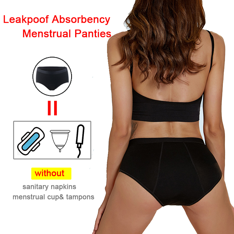 3Pcs Heavy Flow Menstrual Pant - Period Panty Absorbent recension och pris