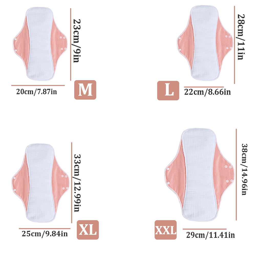 1pc Washable Sanitary Pads for - Period Panty Absorbent recension och pris