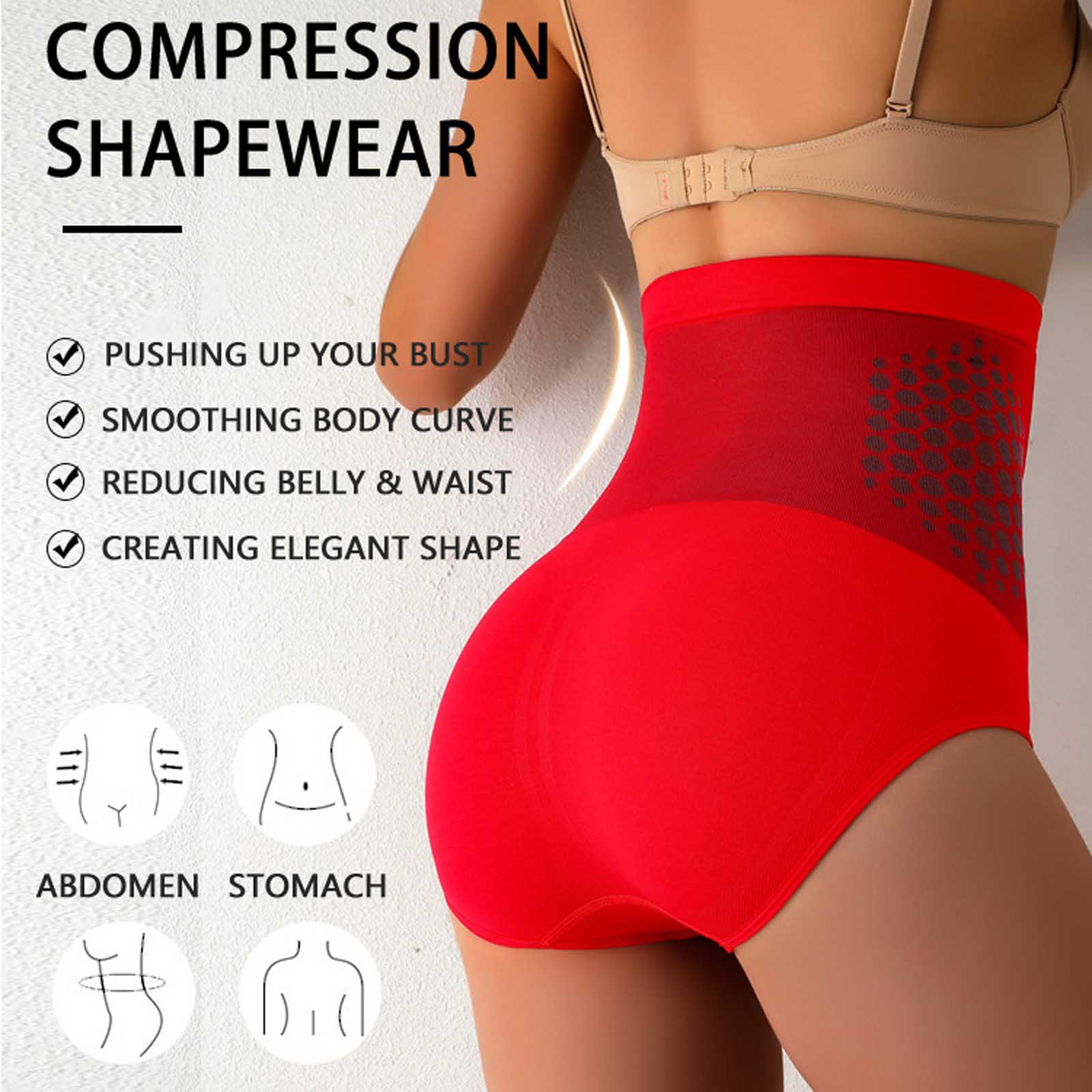 High Waist Tummy Control Shape - Seamless Underwear Women recension och pris